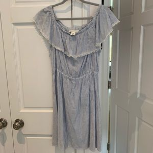 Off the shoulder, lightweight summer dress
